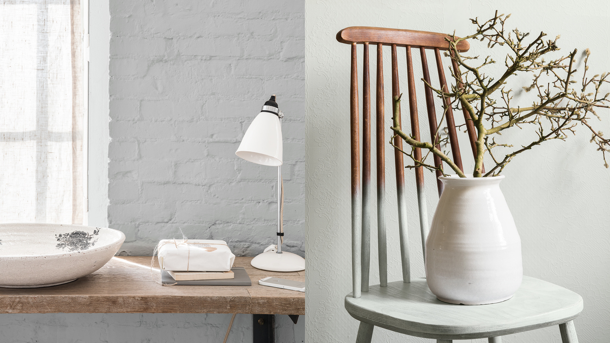2.4 Khung cảnh tĩnh vật tối giản Với một kiểu phối màu mang phong cách pared back, bạn sẽ giúp cho đồ vật trưng bày trở nên nổi bật và được nâng tầm giá trị.
