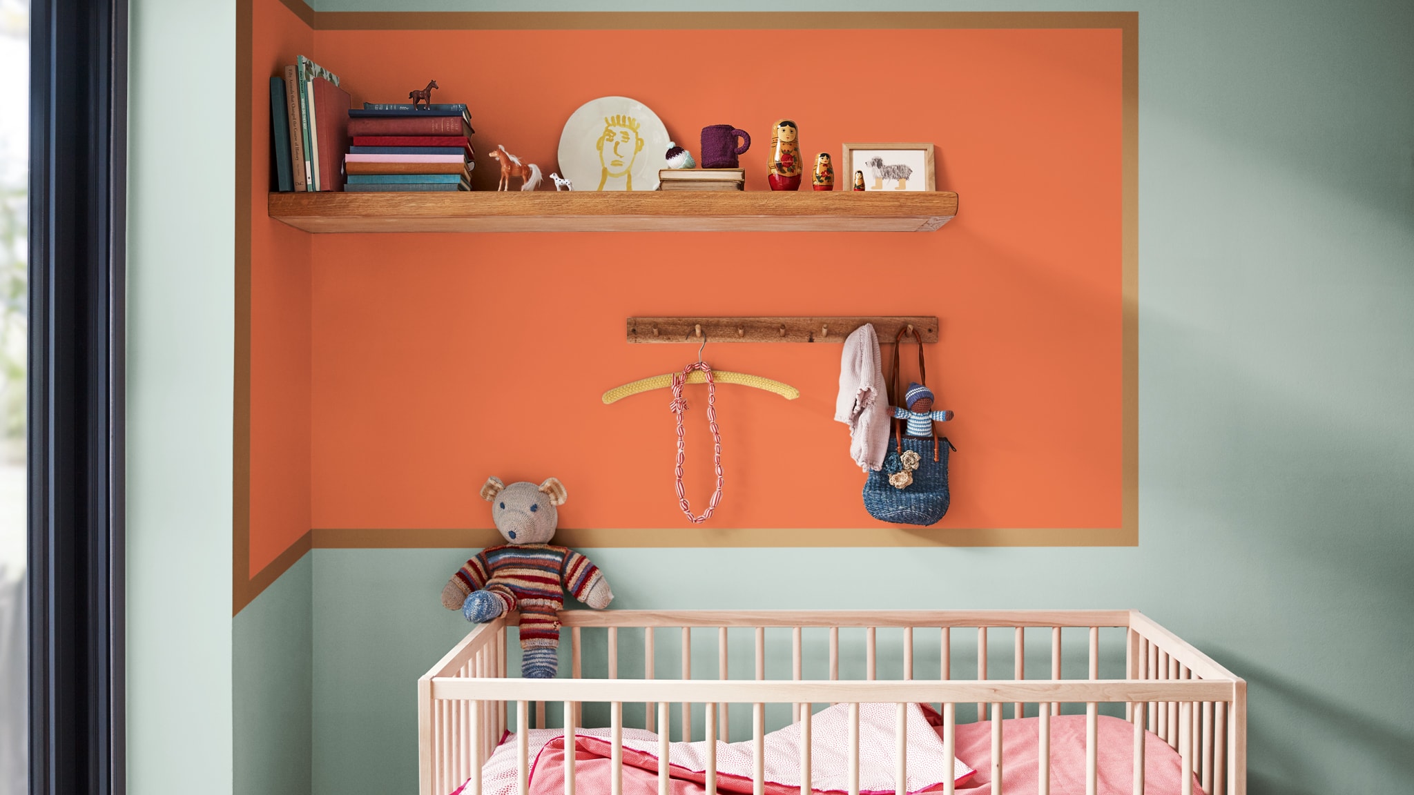 Khoác màu áo mới cho phòng ngủ ấm cúng của bé Dulux-Mau-tuong-lai-Mau-chu-dao-nam-2019-Mot-khong-gian-de-yeu-thuong-Phong-cua-be-Cam-hung-Viet-nam-43